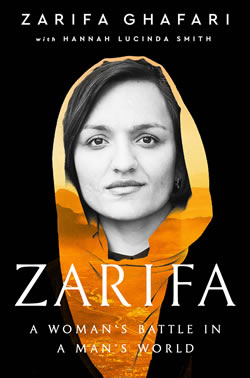Zarifa: A woman's battle in a man's world book cover